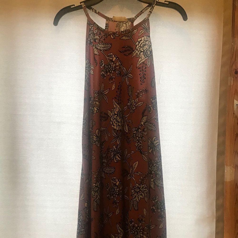 Pink Floral Dress